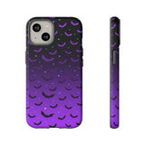 Purple Bat Ombre Phone Case