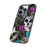 Day of the Dead Rose Lady - Tough Phone Case