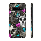 Day of the Dead Rose Lady - Tough Phone Case
