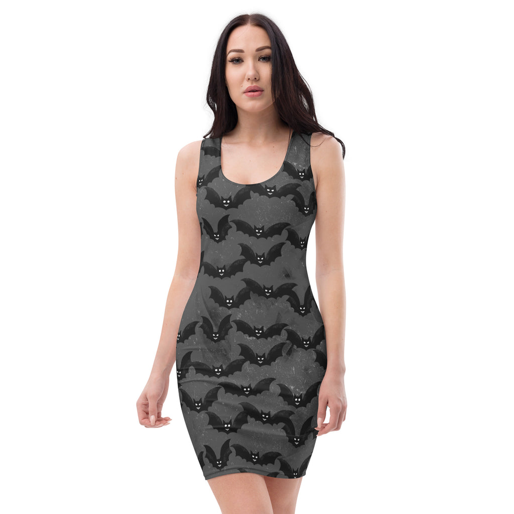 Draculina Bodycon Sleeveless Dress