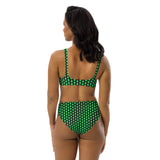 Zombie Sloth Recycled high-waisted bikini