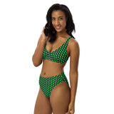Zombie Sloth Recycled high-waisted bikini