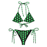 Zombie Sloth All-over print recycled string bikini
