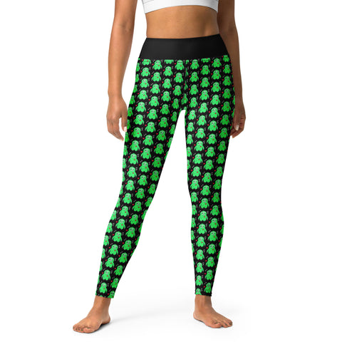 Zombie Sloth Full Length Yoga Leggings