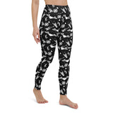 Black Rockstar Full Length Yoga Leggings