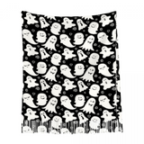 Ghost scarf folded in half