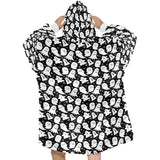 Cute Ghost Blanket Hoodie Adults & Kids Sizes
