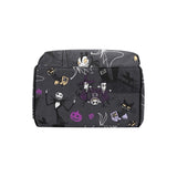 Dunkelgraue und violette Jack Skellington Wickeltasche