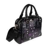 Purple & Grey Nightmare before Christmas Ladies Shoulder Bag