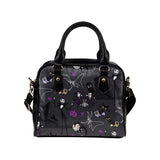 Purple & Grey Nightmare before Christmas Ladies Shoulder Bag