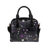 Purple & Grey Nightmare before Christmas Ladies Shoulder Bag