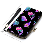 Black Spooky Love Potion Ribcage Wallet