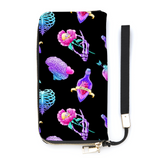 Black Spooky Love Potion Ribcage Wallet