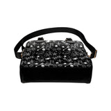 Black and White Tattoo Ladies Shoulder Bag