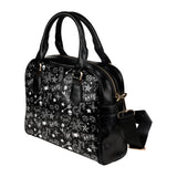 Black and White Tattoo Ladies Shoulder Bag