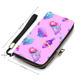 Pink Spooky Poison Ribcage Wallet