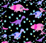 Dinosaur Print Ladies Yoga Capri Leggings