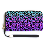 Ombre Leopard Print Ladies Wallet
