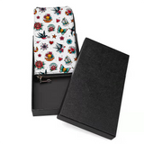 White Retro Tattoo Wallet