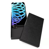Spooky Ribcage Print Wallet
