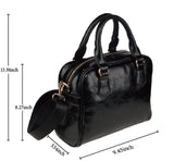 Black and White Tattoo Ladies Shoulder Bag