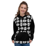 Block Skulls Unisex Hoodie