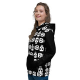 Block Skulls Unisex Hoodie