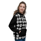Block Skulls Unisex Hoodie