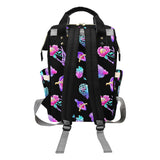 Spooky Ribcage and Potions Print Baby Nappy Changing Bag