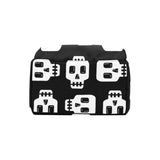 Block Skull Black & White Baby Nappy Changing Bag