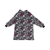Spooky Halloween Print Blanket Hoodie Adults & Kids Sizes