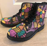 Sally Stitches Patchwork Ladies Boots