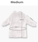 Limited Edition Horror IT Grins Print Blanket Hoodie Adults & Kids Sizes