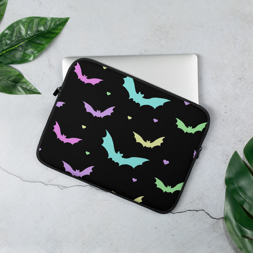 Pastel Bats Laptop Sleeve