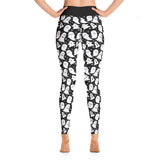 Ghost Print Ladies Long Yoga Leggings