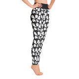 Ghost Print Ladies Long Yoga Leggings