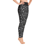 Black & White Tattoo Print Ladies Yoga Leggings