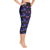 Tag der Toten Schwalben Damen Yoga Capri Leggings