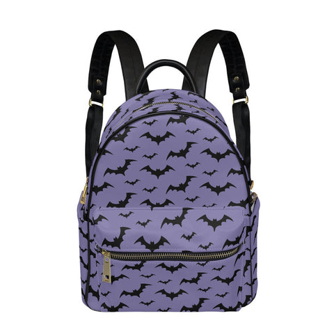 Lilac Bats Mini Backpack