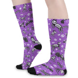 Purple Skeleanimals Alternawear Socks
