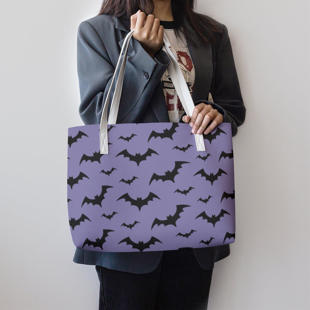Lilac Bats Tote Bag