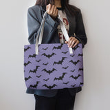 Lilac Bats Tote Bag