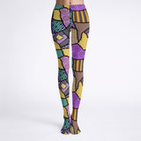 Sally Stitches Patchwork Statement Tights