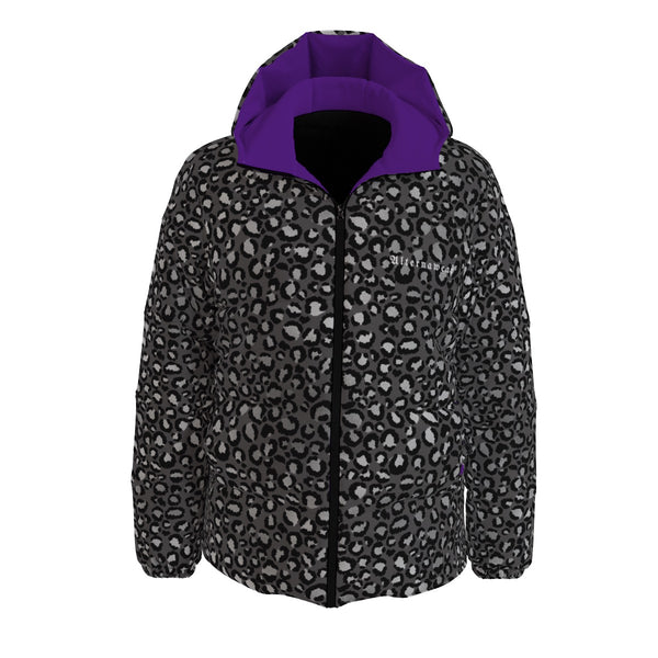 Purple leopard sale print jacket