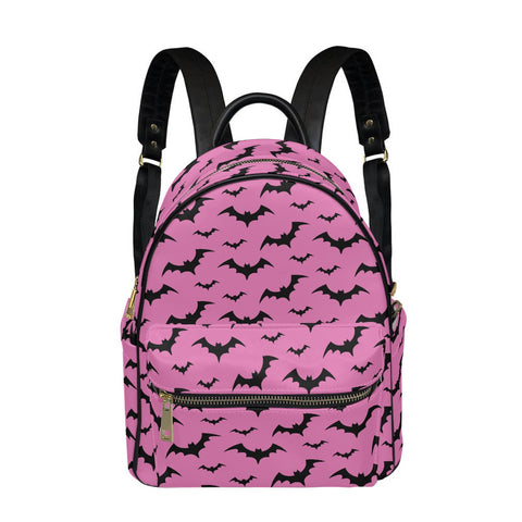 Pink Bats Mini Backpack