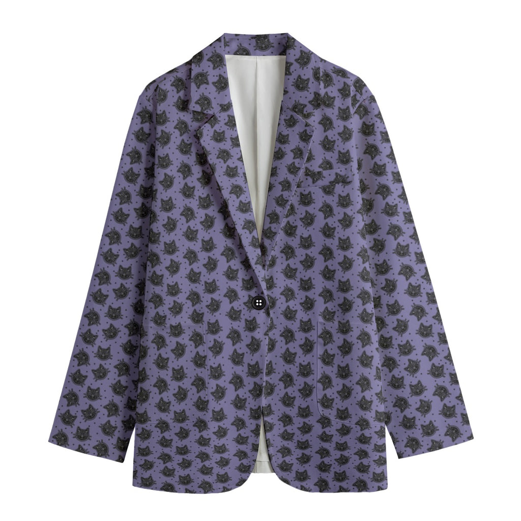 Purple Sugar Kitty Blazer
