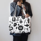 Mushroom Moon Phase Tote Bag