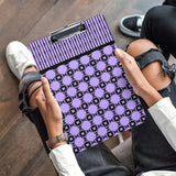 Purple Skull and Bone Clipboard