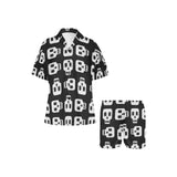 Skull Print Short Pyjamas