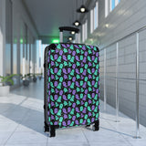 Green and Purple Cute Ghosts High Quality Suitcase (three sizes)